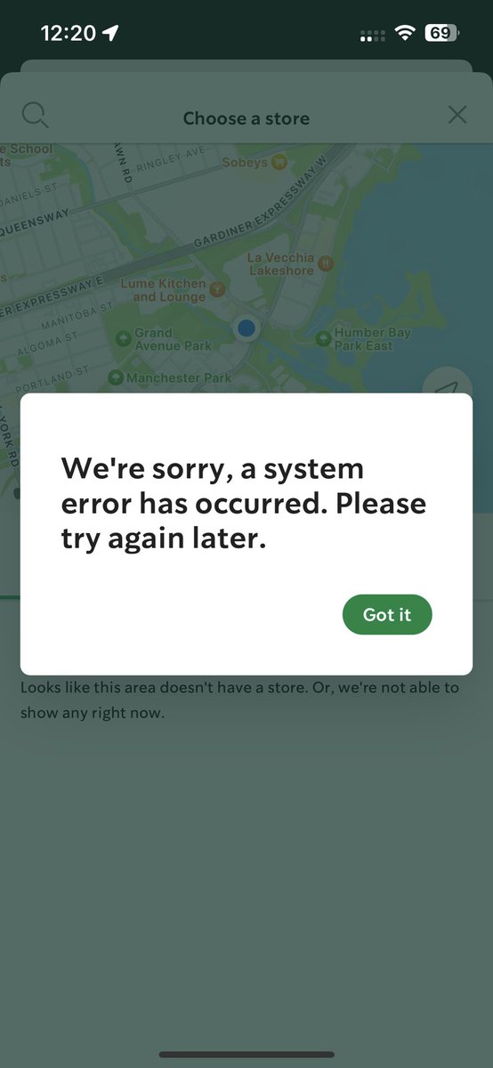 krissyberz's tweet photo. When will your app be back up and running @StarbucksCanada @Starbucks ?? https://t.co/pHvuhxettN