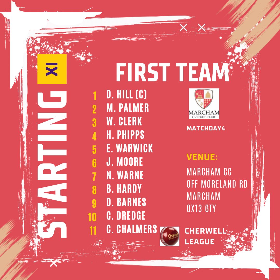 Marcham CC tweet media