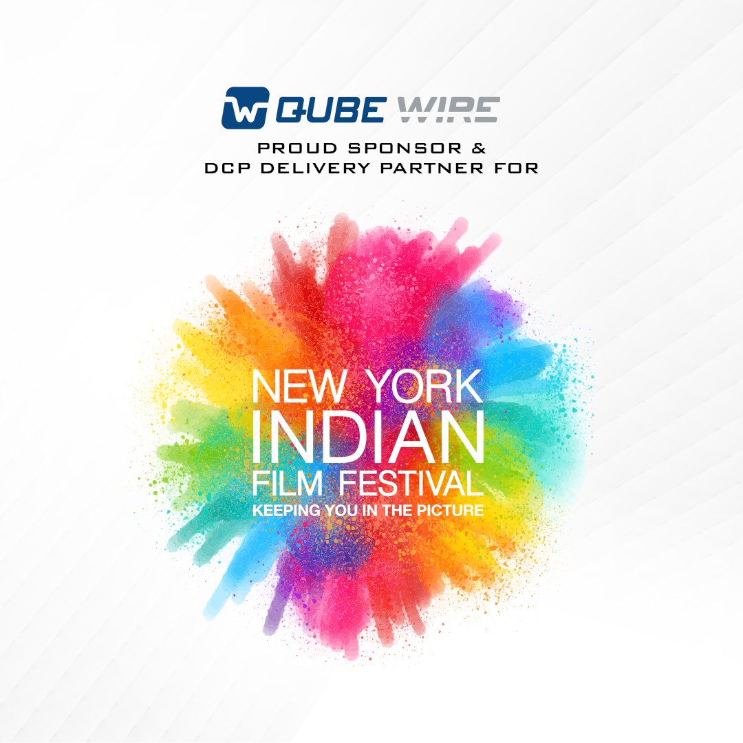 qubecinema's tweet photo. Qube Wire is happy to be associated with the New York Indian Film Festival happening between May 31 and June 2, 2024.

#NYIFF #QubeWire #DCPDelivery #FilmFestival # https://t.co/o7TyjXa982