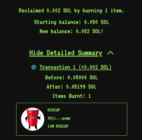 Out to destroy mother earth. Burn some plastic.