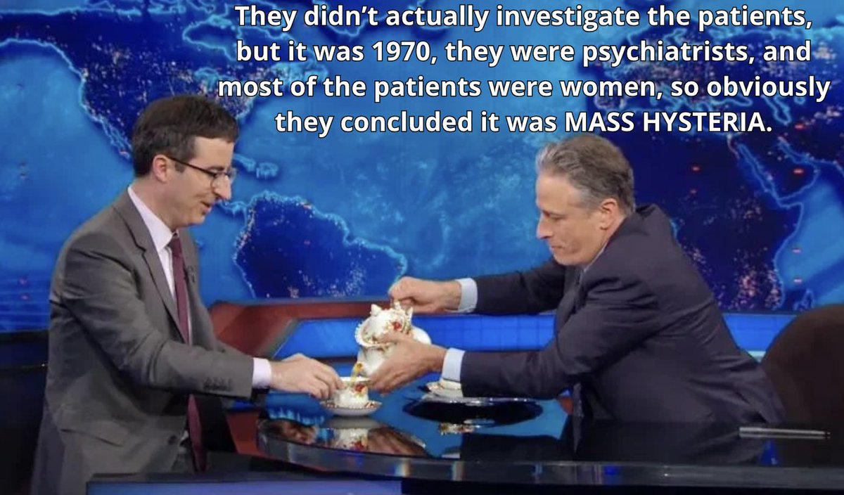 _diatoma's tweet photo. Can you imagine both @iamjohnoliver @jonstewart covering #GreatestMEdicalScandal? #JohnVsJonVsME #ME #MECFS 
@lastweektonight
@TheDailyShow @charleswmwilson https://t.co/z5kANyRq0p