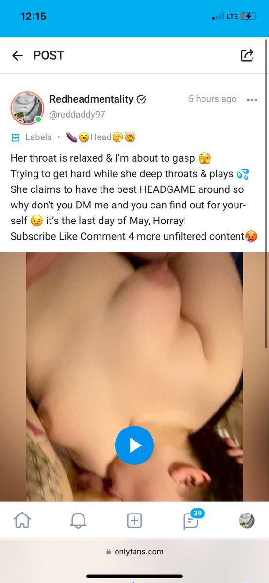 RedheadDaddy97's tweet photo. Go check out the link! 😩 I promise these 2 do not disappoint 🥵 💦 
#titties #wetpussy #content #pay2play #DM4more #FridayFeels 
#payday 

https://t.co/rPpaHcbtd6 https://t.co/t49AePhDYO