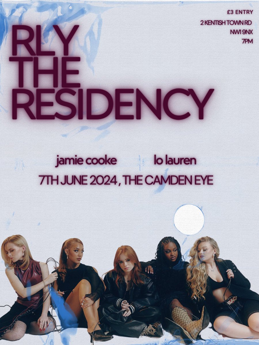 ANOTHA ONE

Who wants to join us next Friday for our next residency?

Ticket link in bio 🔗 eventbrite.com/e/rly-the-resi…