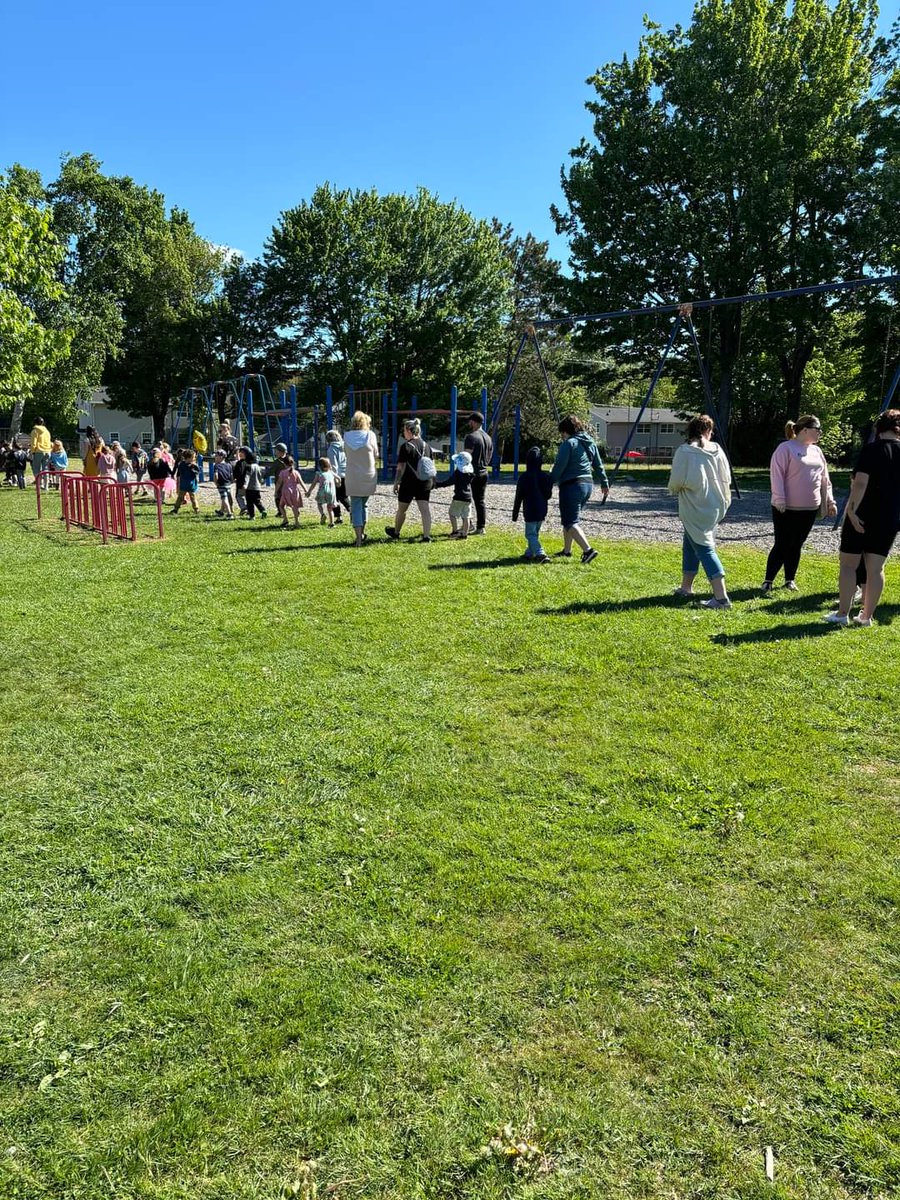We had such a beautiful morning for our walk and roll walk. We have been celebrating disability awareness week here at Gesner. What a fantastic way to end the week!  <a href="/ASDWLimelight/">ASD-W Limelight</a> #gesnerrocks