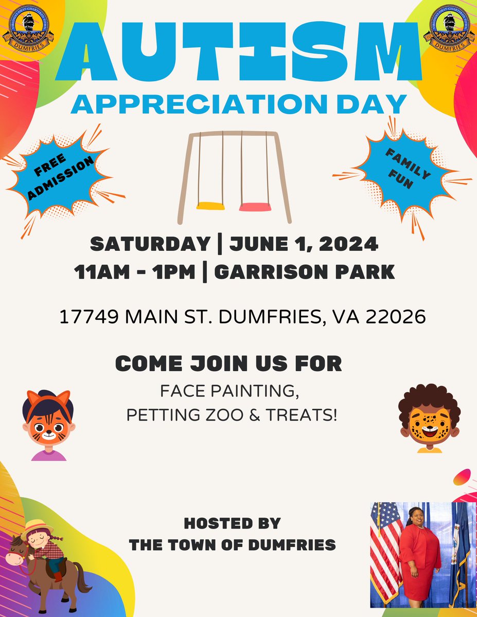 VAMSNickerson's tweet photo. Join me and my favorite disabilities advocate for Autism Appreciation Day.  This event, led by @SeloniaMiles, celebrates the differing abilities community. Free admission! #DontJustComplain_Contribute #AutismAppreciationDay #CommunitySupport https://t.co/dSm8Rr5AOX