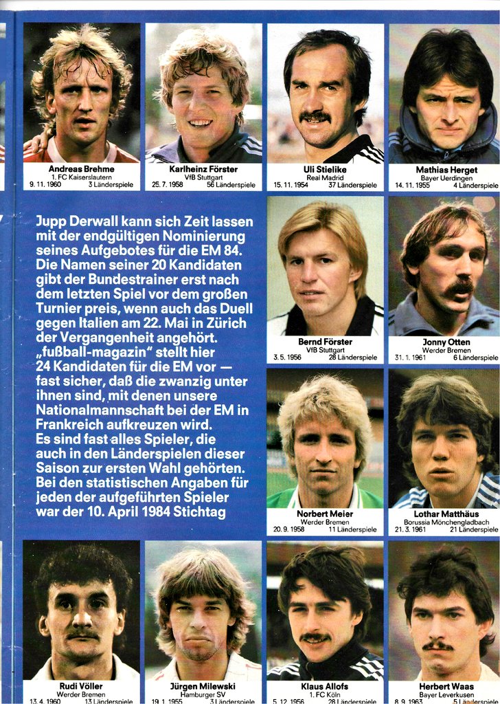 kicker_fuma's tweet photo. "Vier sind noch zuviel"
#euro84 #uefaeuro84 #frankreich84 #derwall #nationalmannschaft #europameisterschaft #france84 https://t.co/2KgLLuTuht