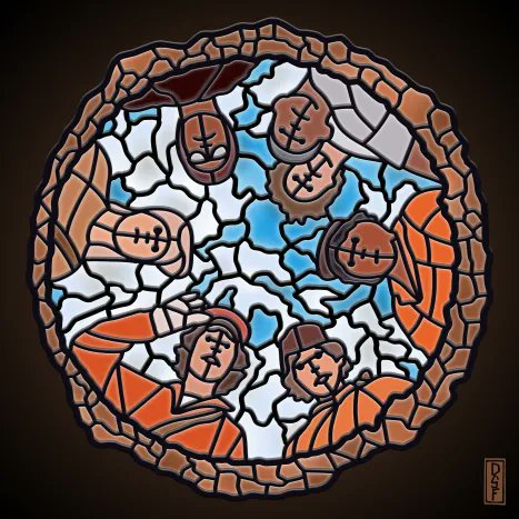 As teased on this episode, here's the alternate episode art for our episode about Hole. A masterpiece.