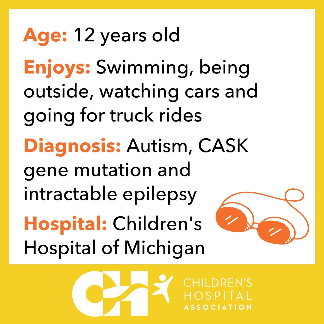 Meet Justin, a #FAD2024 participant! 🌟 At 2 yrs old, Justin was diagnosed w/ Autism & was later diagnosed with CASK gene mutation & intractable epilepsy. Justin's family is grateful for @ChildrensDMC and the exceptional care they provide. Learn more: childrenshospitals.org/content/public…