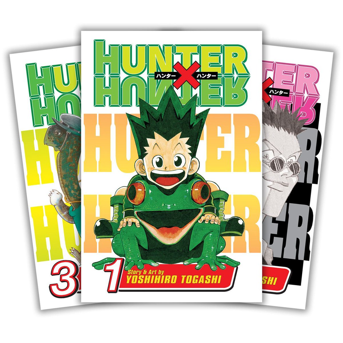 Announcement: Gon's quest to find his father leads him on a journey to take the Hunter Exam! Start your collection with the new Hunter x Hunter 3-in-1s, by Yoshihiro Togashi, releasing Spring 2025.