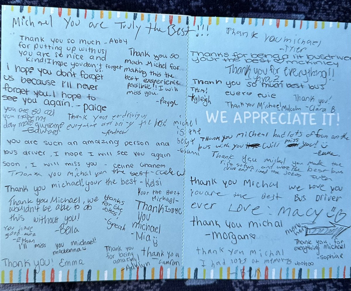 BayTrailDC's tweet photo. Bus 2!  It truly is what we do!  Thank you Michael Johnson! https://t.co/HdIChbRVxy
