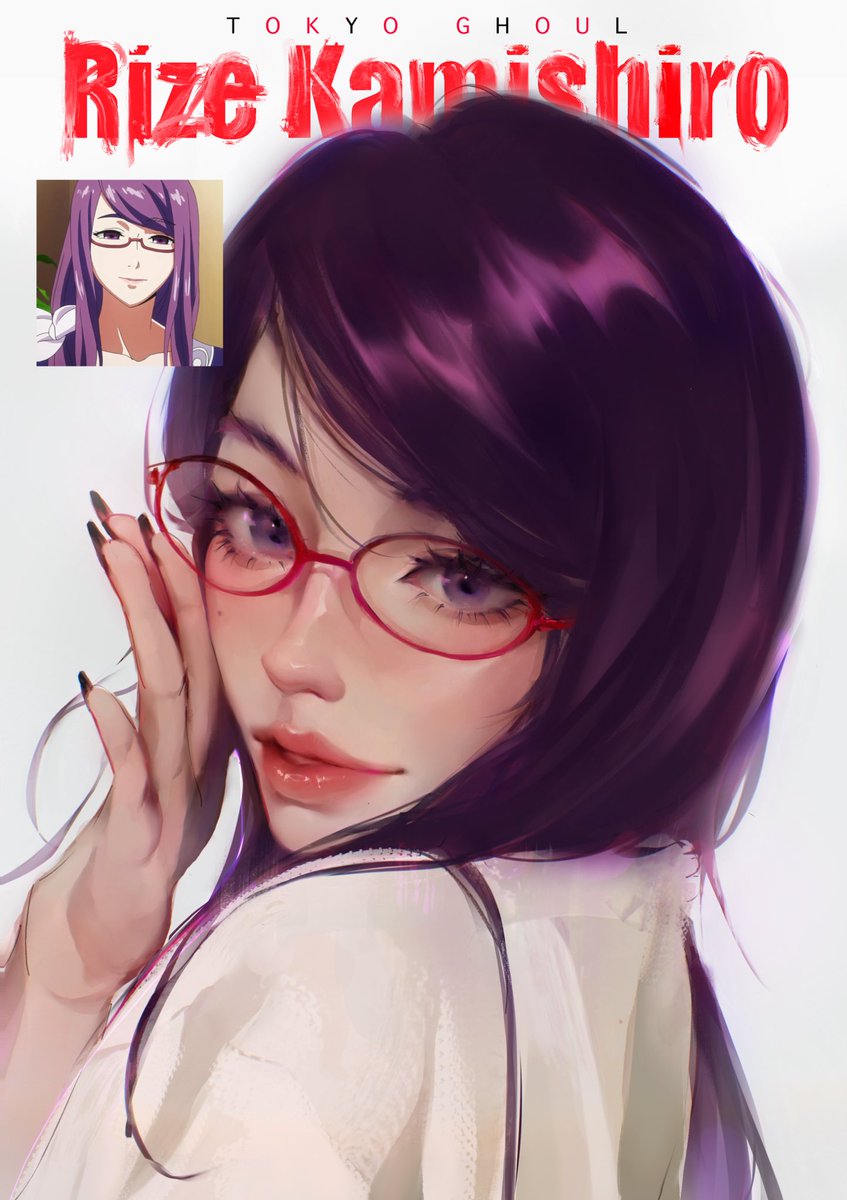 tramdoesarts's tweet image. Happy Birthday to me 🥳🎉 Here's Rize from Tokyo Ghoul