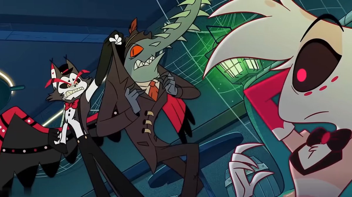 yukinovisitor's tweet photo. He’s so “Don’t lay a finger on him” material 😭

#Husk #Angeldust #Huskerdust #Hazbinhotel https://t.co/Di8M8FuaVc