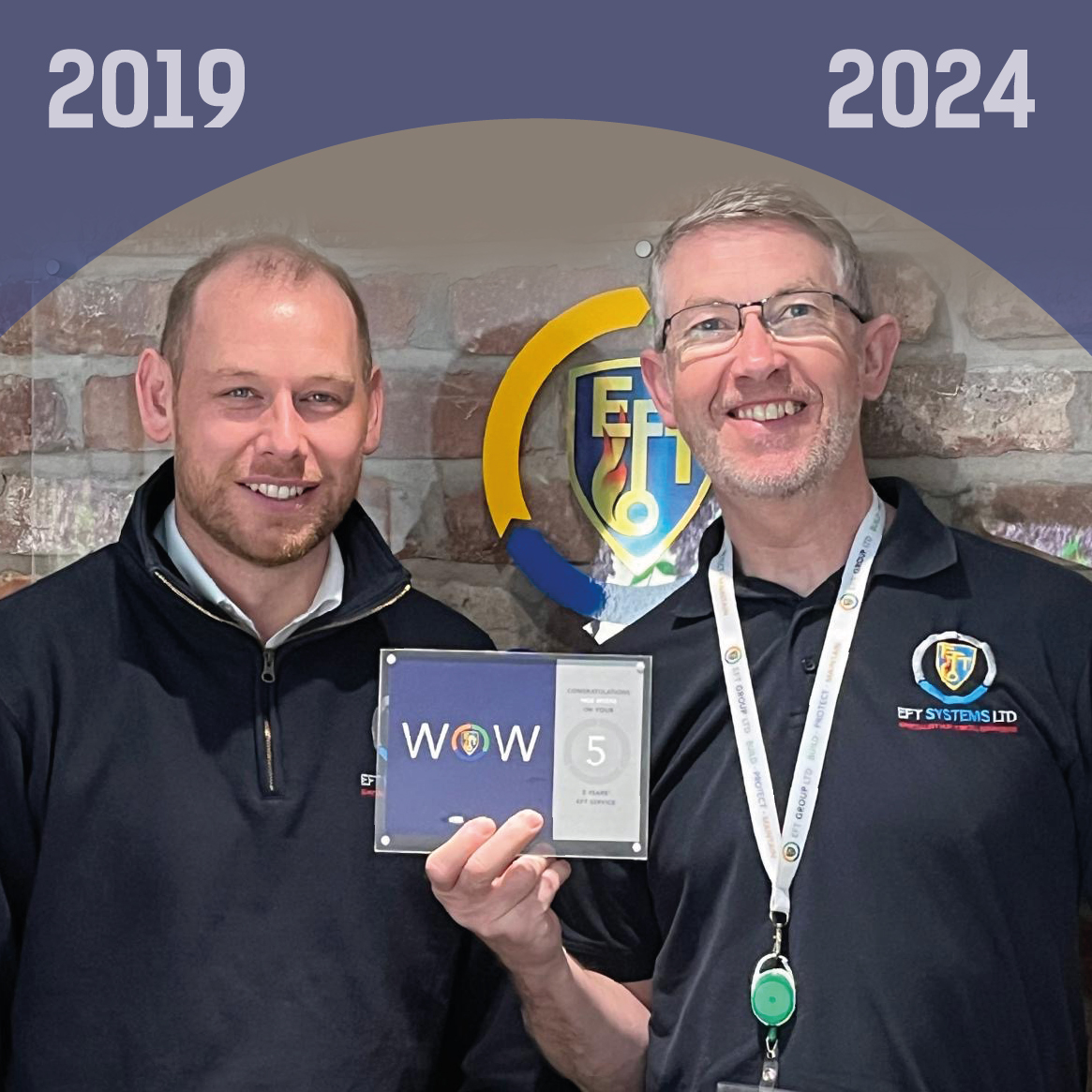 Here is the lovely Nigel celebrating his 5 year anniversary at EFT. A huge thanks to Nigel for all of his support and hard work and for helping to train the next generation of electricians.
#MilestoneCelebration #workiversary #valuedemployees #lifesafetysystems