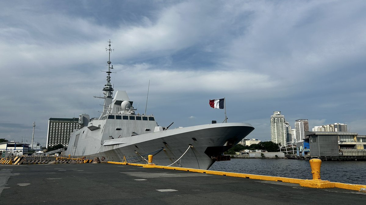 WarshipCam's tweet photo. French Navy Aquitaine-class frigate FS Bretagne (D655) in Manila, Philippines - May 31, 2024 #fsbretagne #d655
SRC: TW-@dMorcosoINQ https://t.co/C3qw2TwoaY