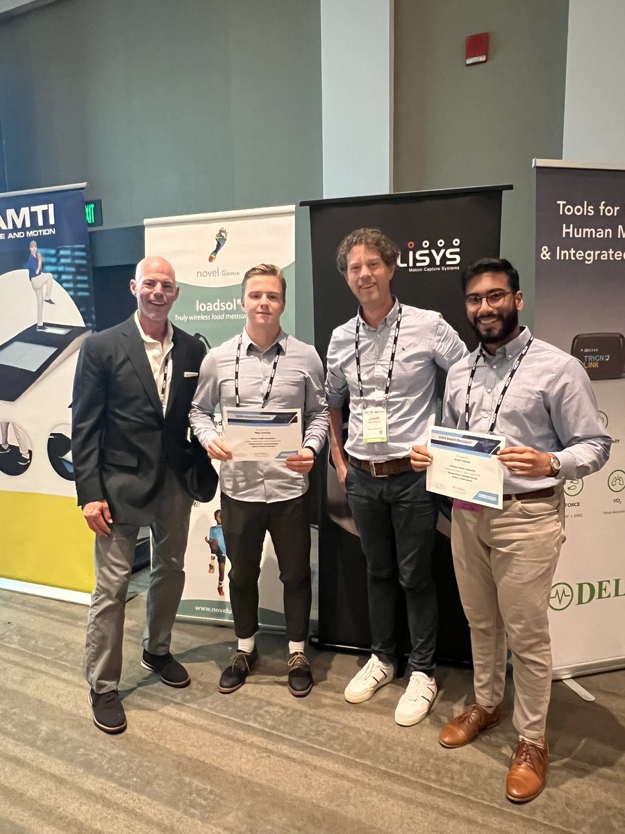 ACSM_BIG (@acsmbig) on Twitter photo Sponsored by <a href="/delsysinc/">Delsys</a>, <a href="/Ajparmar_/">Arjun Parmar</a> received the student travel award and <a href="/gaieskys/">Sean Gaiesky</a> received the student research award. Sponsored by <a href="/delsysinc/">Delsys</a>, <a href="/Ajparmar_/">Arjun Parmar</a> received the student travel award and <a href="/gaieskys/">Sean Gaiesky</a> received the student research award.