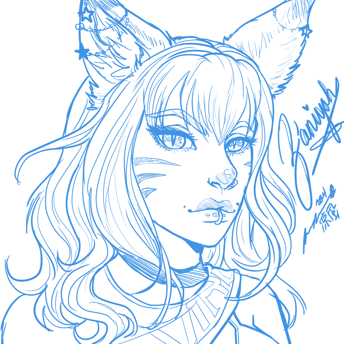 MizunoSuzuka's tweet photo. Another great night for @DiamondDE_FFXIV 's #ClubIgnition , though I had to cut out early due to some health issues, I was still happy to draw up some lovely characters last night. Enjoy! https://t.co/yuhZHx6b8W