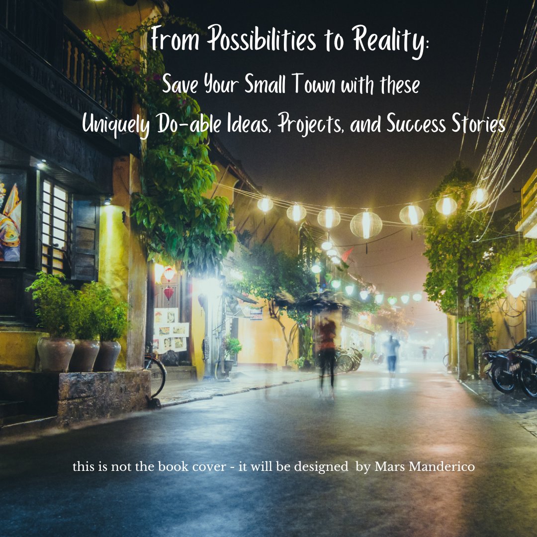 New Campaign Alert! From Possibilities to Reality: Save Your Small Town. "It’s not just a bunch of theories and fluff, it’s a hands-on guide packed with real-world success stories that’ll inspire you to take action." Learn more and Contribute: tlc.thelocalcrowd.coop