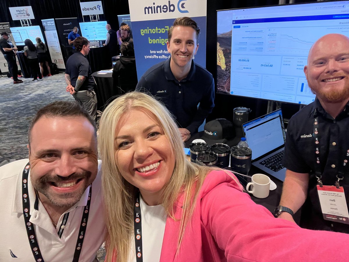 JoinDenim's tweet image. And that’s a wrap on the Tai User Summit! Ben Jones and Jamie Neely had a great time talking with dozens of freight brokers and of course catching up with the @mycarrierportal crew.

See you next year!