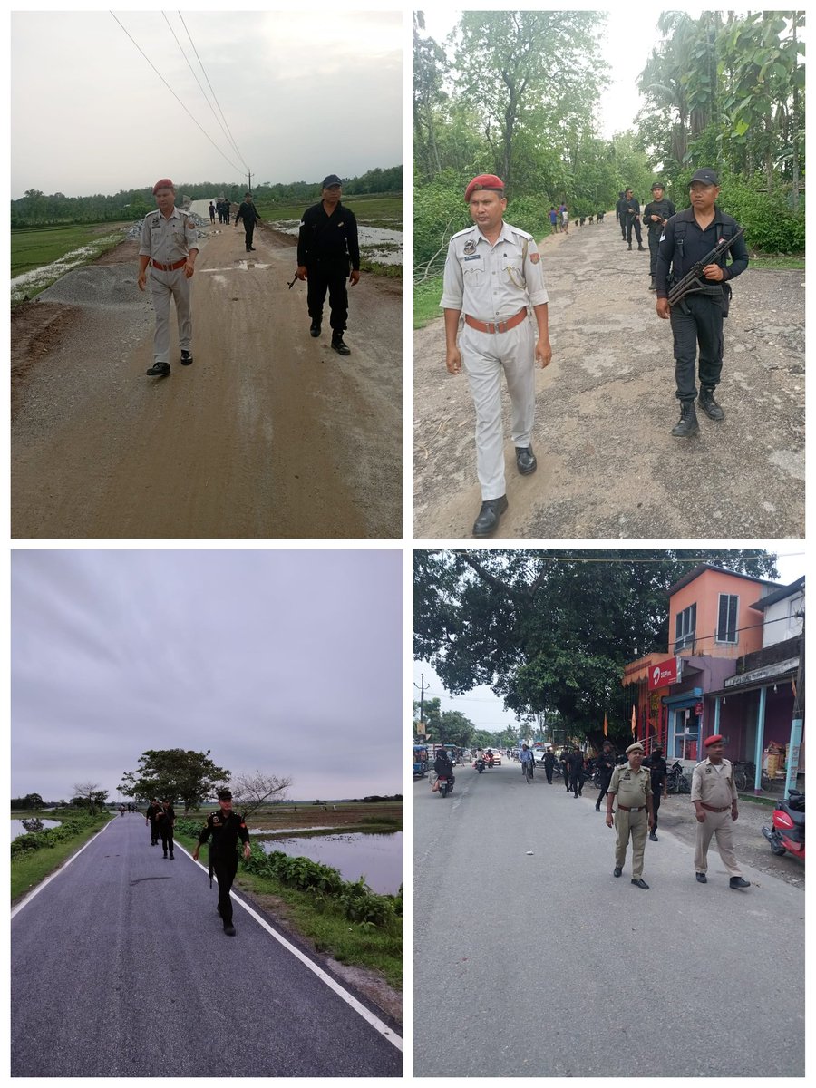 Area domination in Kokrajhar district

@assampolice
@DGPAssamPolice 
@gpsinghips
@HardiSpeaks