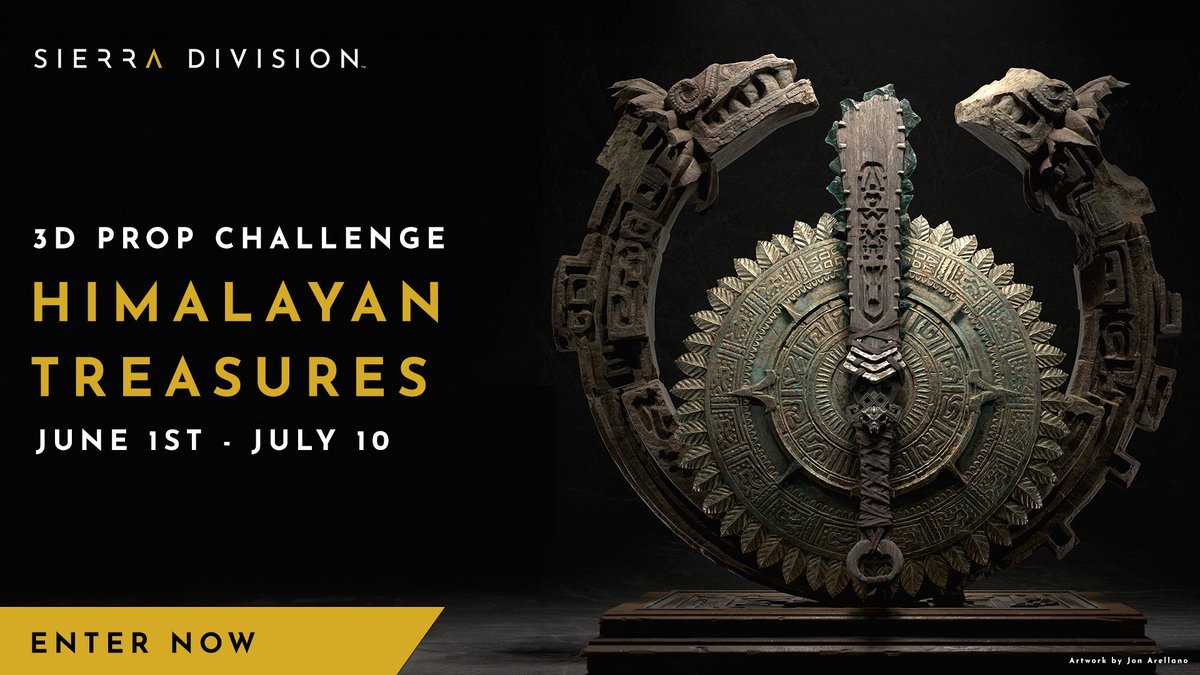 🚨Challenge starts tomorrow! Are you ready?!

sierradivision.com/blog-post/hima…

#3dmodeling #3dartists