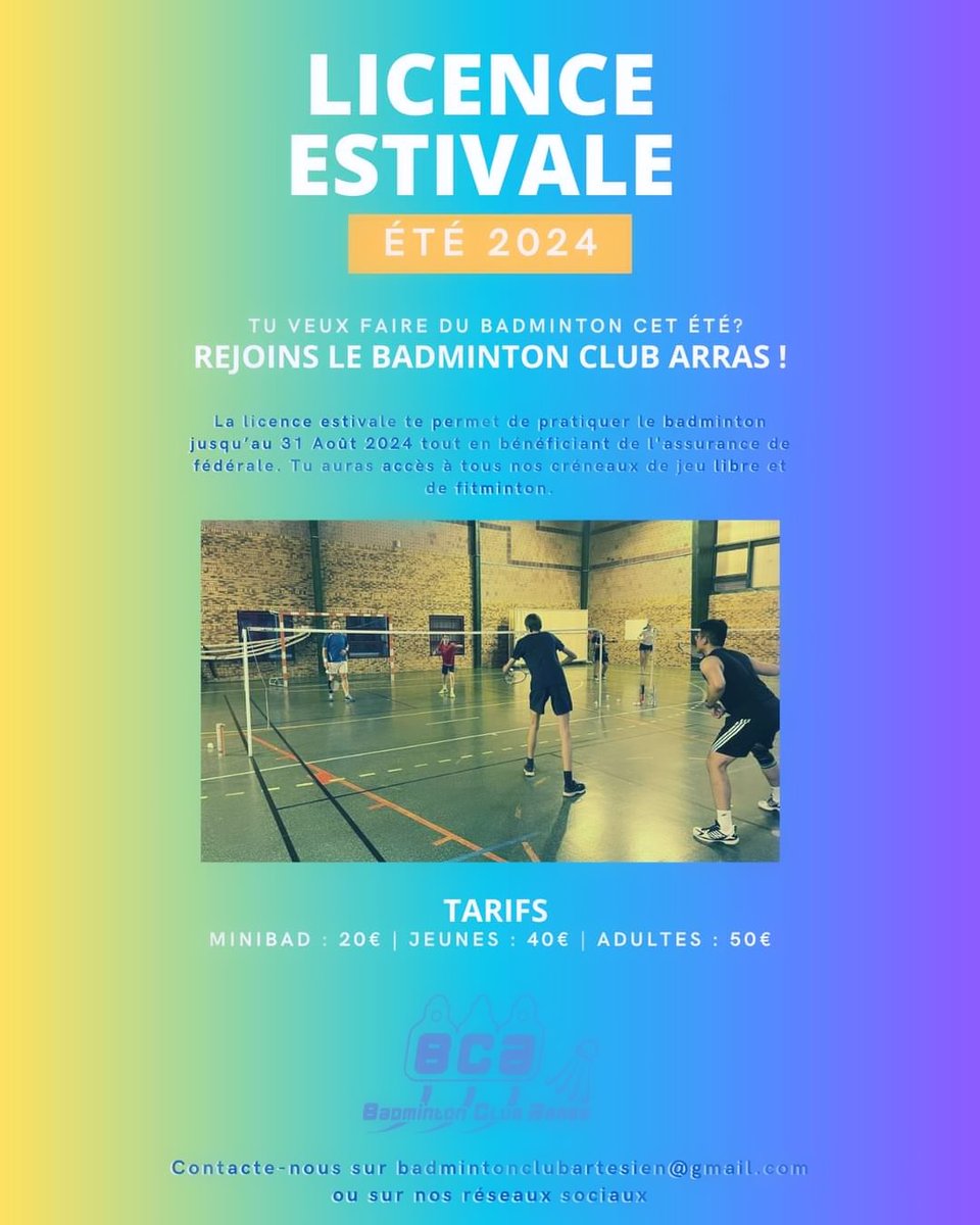 Badminton Club Arras tweet media