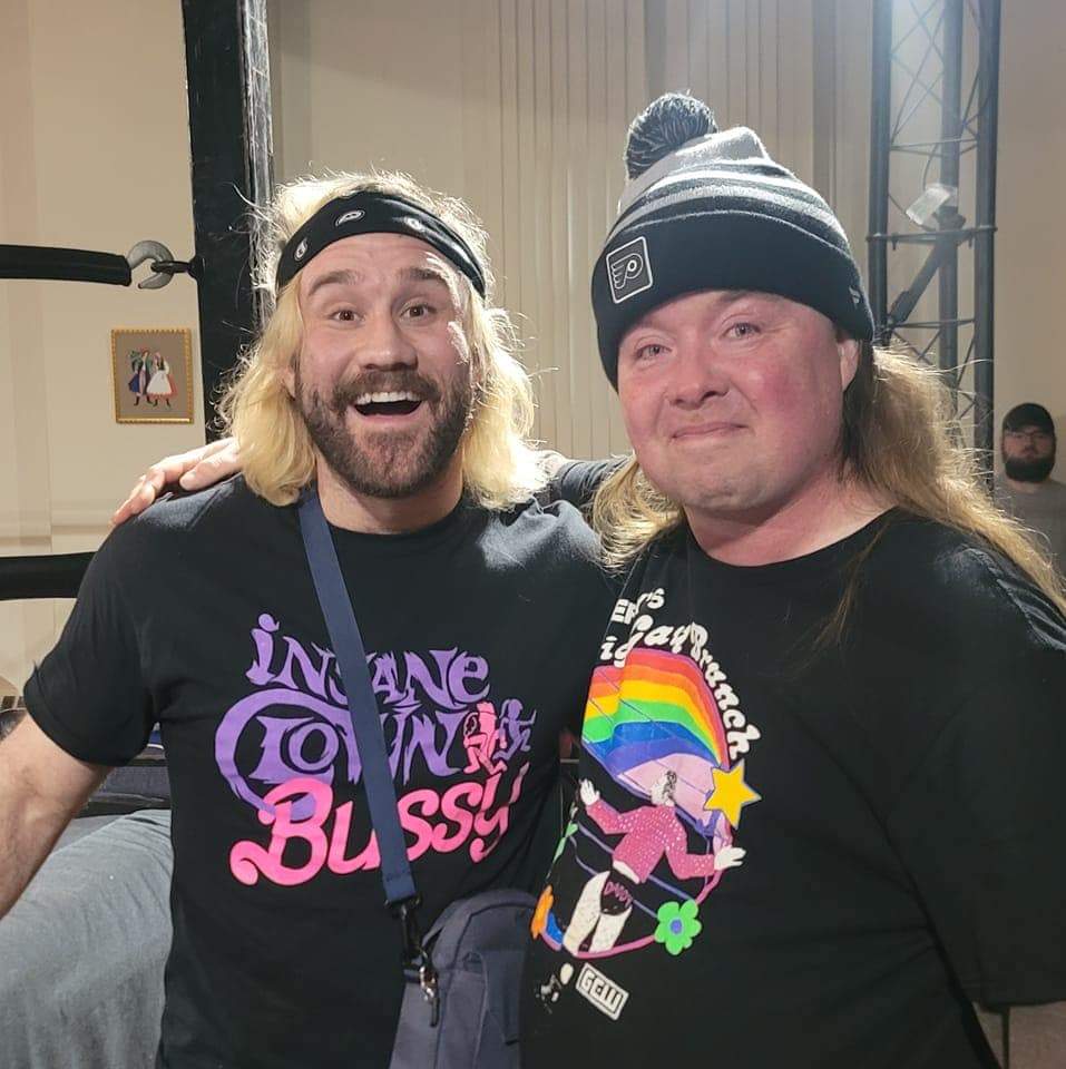 ThadeaTheWitch's tweet photo. Emotional investment.
@EFFYlives is a hero of mine, low key helped get out of my shell. @ManceWarner, I loved the dude, but he became a dastardly dweeb like @ShawnMichaels in 1991 , ton of moving parts with title gauntlet as well. #TeamEffy
#GCWCOS @GCWrestling_ https://t.co/m4suvJKUbD
