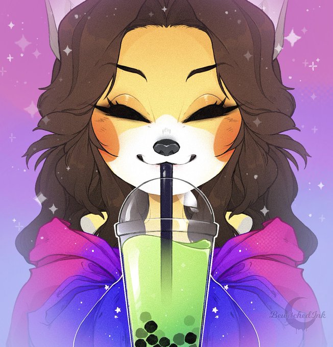 「blush drinking straw」 illustration images(Latest)