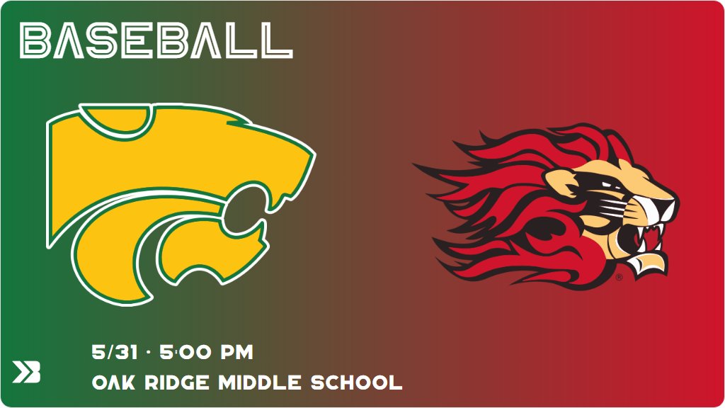 Baseball (Varsity) Game Day! - Check out the event preview for the The Cedar Rapids Kennedy Cougars vs the Linn-Mar Lions. It starts at 5:00 PM and is at Oak Ridge Middle School High School Baseball/Softball/Tennis/XC Complex. gobound.com/ia/ihsaa/baseb…