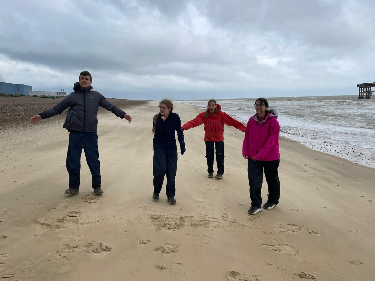 Dave Pickering (@dpickeringaan) on Twitter photo Day 2 of <a href="/AttleboroughAN/">Attleborough Academy</a> Silver <a href="/DofE/">The Duke of Edinburgh’s Award</a> qualifying expedition a windy day but still time for a break on the beach. Another good day keeping the route and good timings. Day 2 of <a href="/AttleboroughAN/">Attleborough Academy</a> Silver <a href="/DofE/">The Duke of Edinburgh’s Award</a> qualifying expedition a windy day but still time for a break on the beach. Another good day keeping the route and good timings.