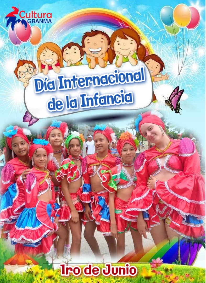 #CulturaGranma
Miren esas caritas! Ellos 'son la esperanza del mundo'. Son todo ternura e #InfinitoAmor Para ellos nuestra FELICITACIÓN este #DíaInternacionalDeLaInfancia @YudelkisOrtizB @YanetsyTerry @LizetLuzar23774 @VideosCrisol @GobiernoGranma @CNCTVGranma @CMKXDigital