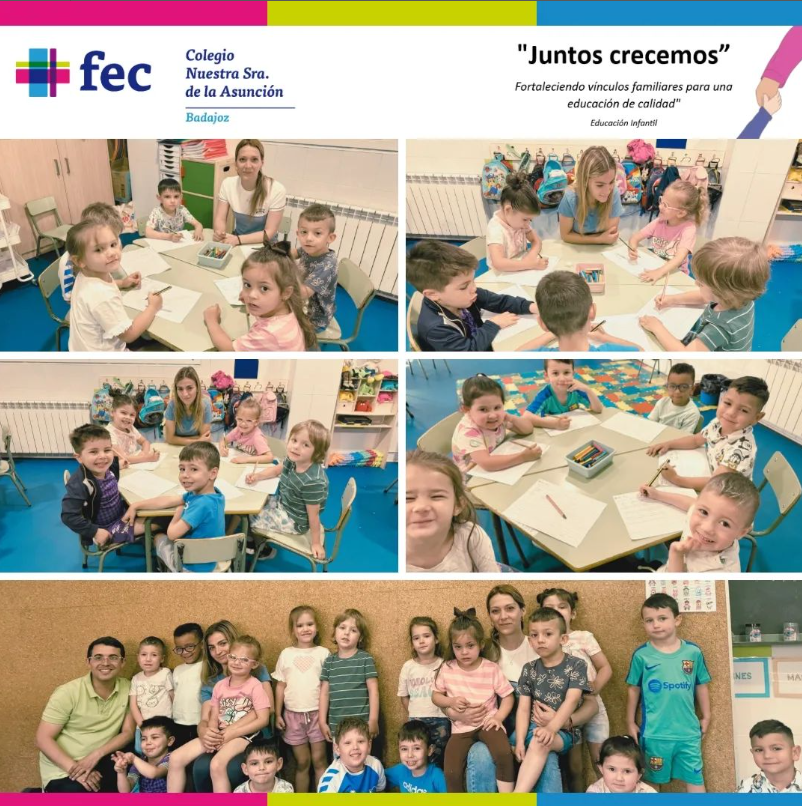 Este miércoles dos mamás de la clase de 4 años se unieron a nosotros 📚. Con su entusiasmo y apoyo, cada actividad se convirtió en toda una aventura 🎨✨
Estos momentos no solo enriquecen a nuestros peques, sino que también fortalecen los lazos🤝.

¡Gracias supermamás! 💖🌈