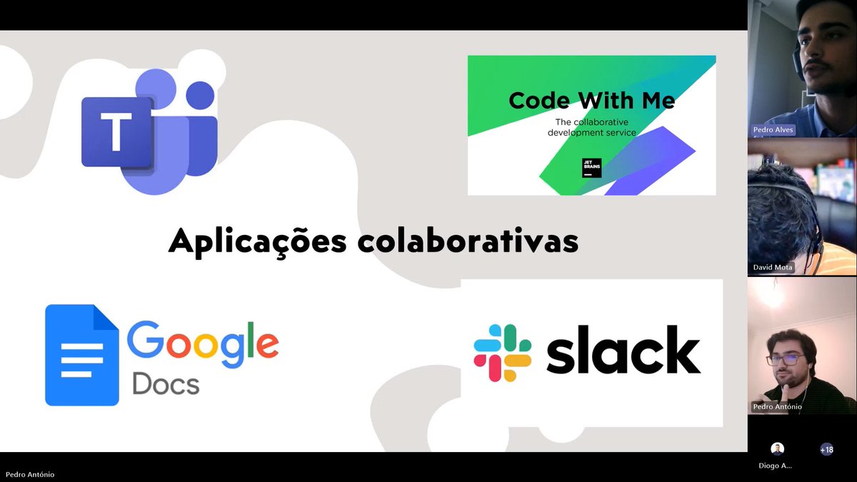 DevScope's tweet image. We ended the week with a CSI on #FluidFramework and collaborative apps. As usual, these sessions have been run by DevScope Academy students and today it was the turn of @politecnico&apos;s Pedro Alves and @PolitecnicoVis&apos;s  Pedro António to share their knowledge with everyone.