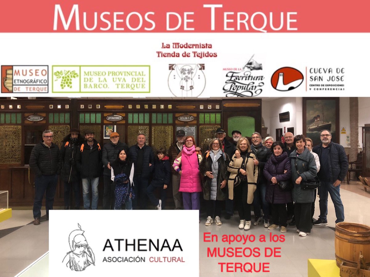 DECLARACIÓN DE APOYO DE A.C. ATHENAA A LA LABOR  Y A LAS PETICIONES DE LOS MUSEOS DE TERQUE.