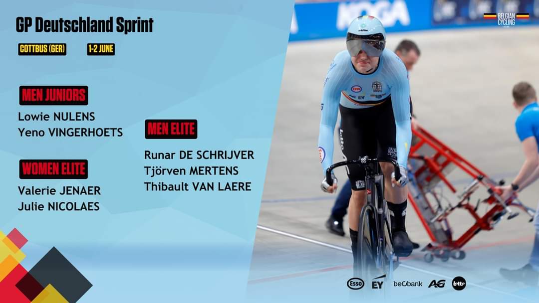 Our track team is also in 🇩🇪 to compete at the #GPDeutschland Sprint in Cottbus | bit.ly/3V6p8Xh