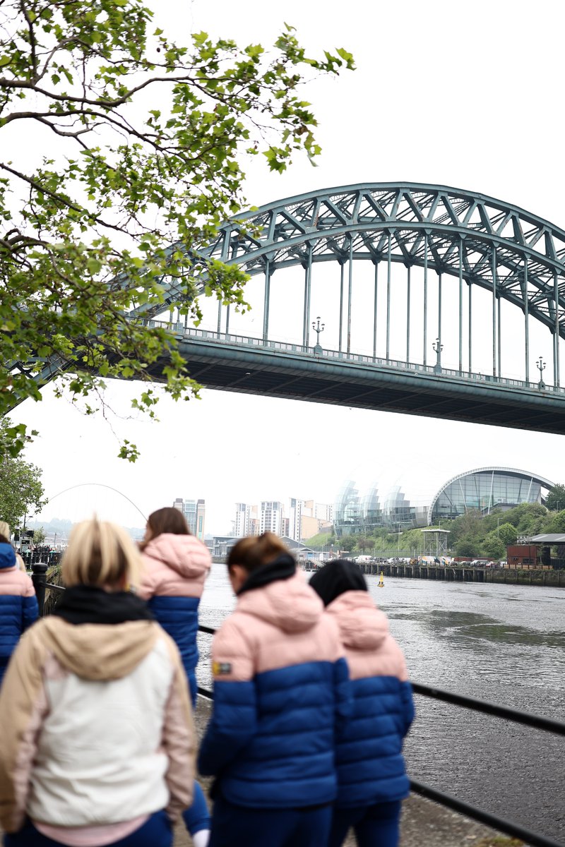 Lionesses's tweet photo. Stretching our legs along the River Tyne! 🚶‍♀️ 🌁 https://t.co/DKwF8rL76i