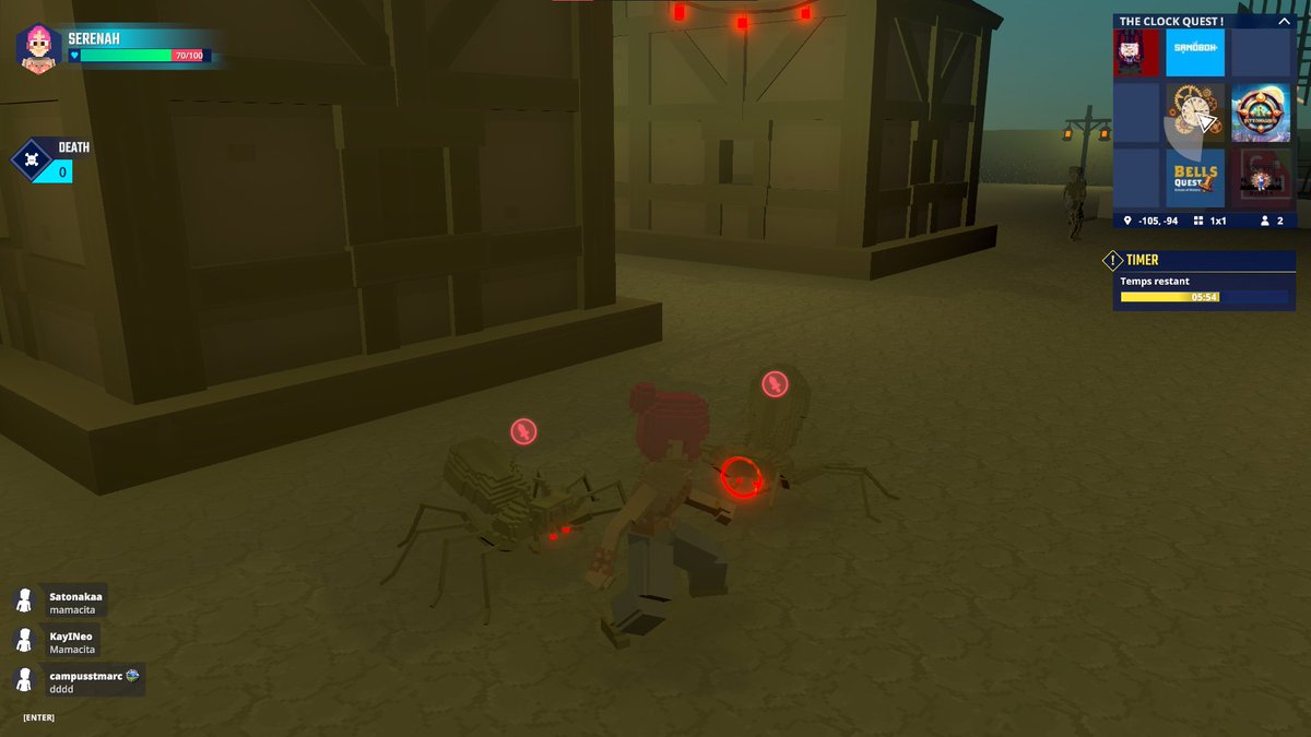 ⚔️ Gear up for battle in TheClockQuest! Prepare to face fierce monsters and prove your might. Are you ready to conquer the challenges ahead? #TheClockQuest #MonsterBattle #TheSandBox