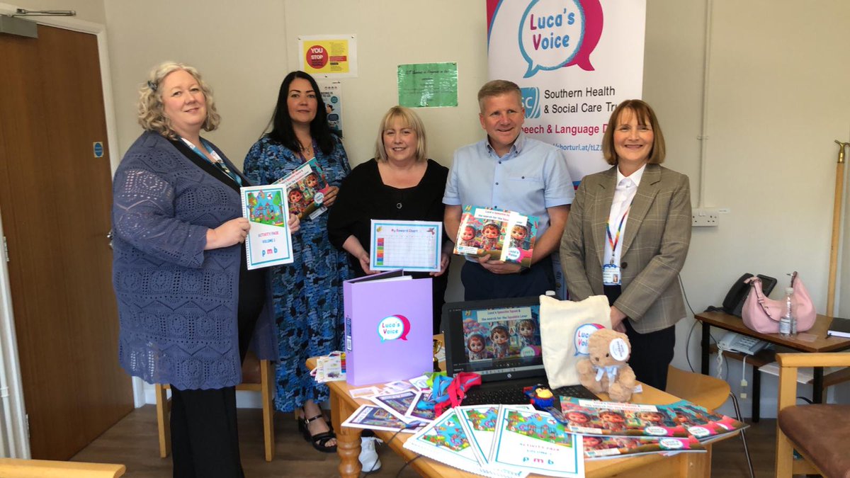 NI Commissioner for Children and Young People (@nichildcom) on Twitter photo 1/5 The Commissioner, <a href="/ChrisNICCY/">Chris Quinn</a>, was delighted to visit <a href="/SouthernHSCT/">Southern Trust</a>’s Paediatric Speech and Language Therapy service today, where he met staff, children and parents. 1/5 The Commissioner, <a href="/ChrisNICCY/">Chris Quinn</a>, was delighted to visit <a href="/SouthernHSCT/">Southern Trust</a>’s Paediatric Speech and Language Therapy service today, where he met staff, children and parents.