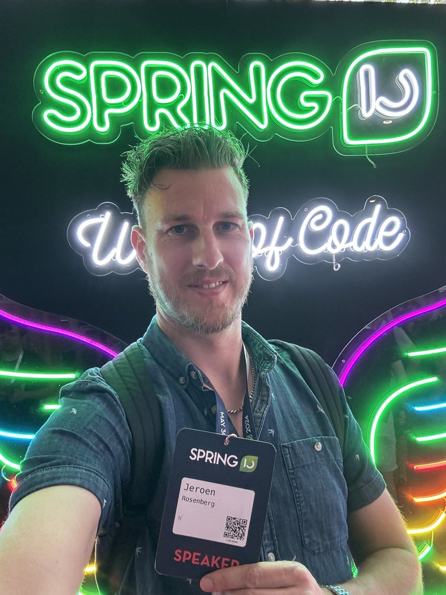 jeroenrosenberg's tweet image. Spring I/O Barcelona, you’ve been amazing! 🤩 I feel very honoured I was able to speak at a great event amongst so many talented people 🙏 

Thanks for having me!

#springio24