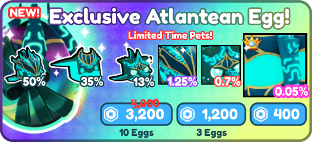 PetSimNews3's tweet photo. A year ago today the Summer Festival update was released for Pet Simulator X. It brought many things like the Atlantean egg and the huge butterfly event. Did you like this update? Was it a W or an L? https://t.co/KE9YK1Dovd