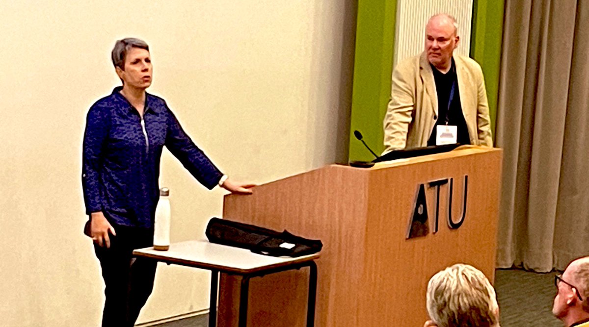 Many thanks to <a href="/OFlynnATU/">Orla Flynn</a> for a warm welcome to #edtechie24 attendees - an unforgettable experience and two days of shared learning at <a href="/atusligo_ie/">ATU Sligo</a>