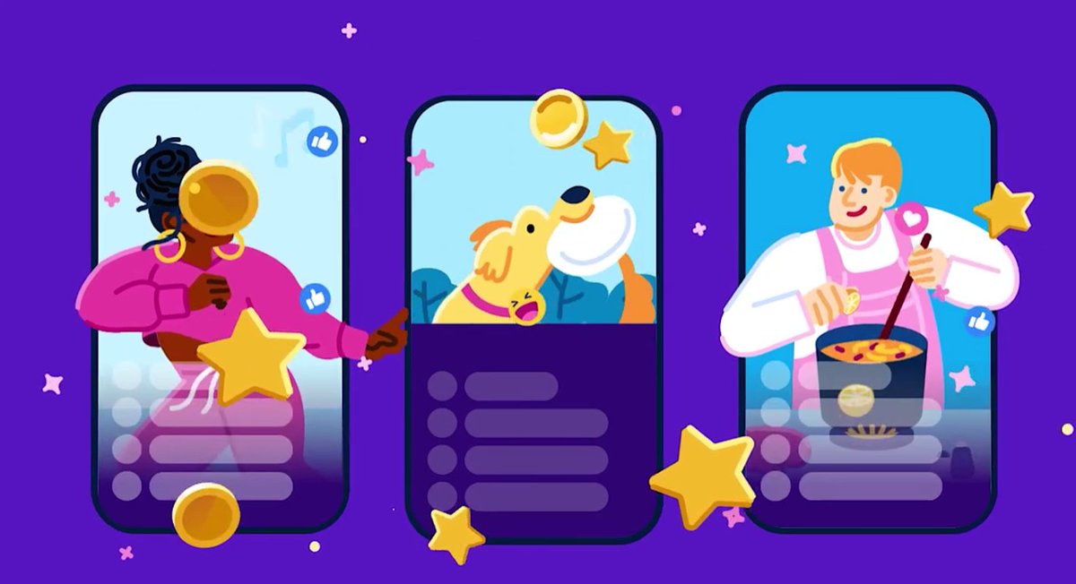 Did you know FB has challenges set up in your Pro Dashboard to help you unlock different levels and experiences and you can support me by sending Stars - they help me earn to keep making content you love.
Whenever you see the Stars icon, you can send me Stars!
#StarsEverywhere