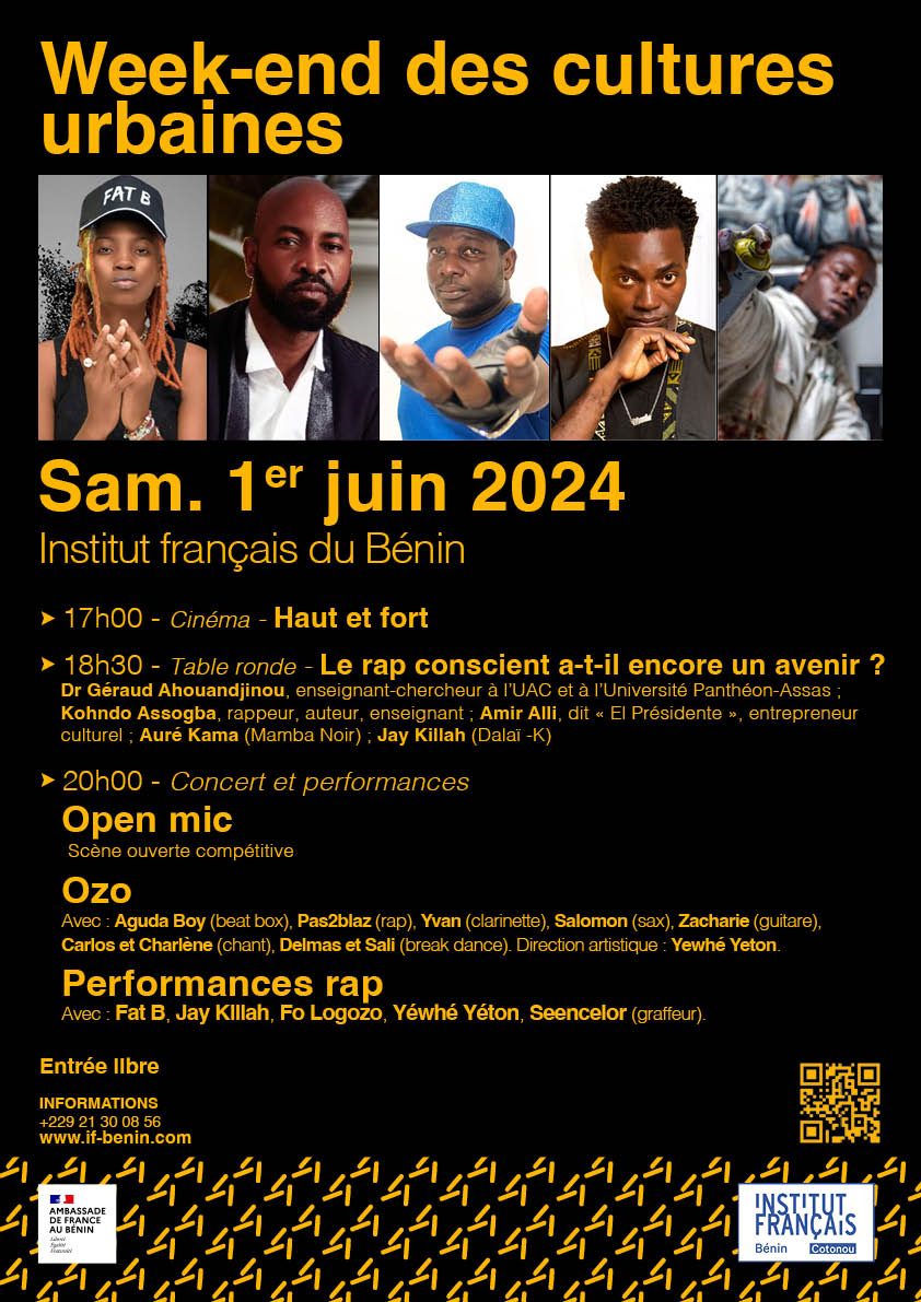BOOKCONEKT's tweet image. Le weekend s'annonce comment chez vous?😅

@IF_Benin vs offre le weekend des cultures urbaines 🎤🎧
et Associations Écrivains Humanistes vous propose la clôture du projet "Conte-moi l'Afrique"📚📖 à @ExcellenceBenin .

Que choisirez-vous? 🤠

#WeekendPlan #Wasexo #IFBenin
