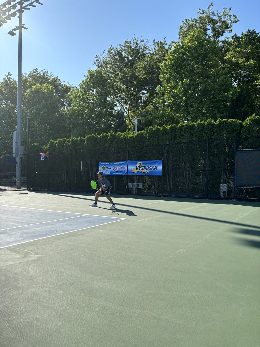 Allen  At the state tournament at the US Tennis Center, Queens, NY