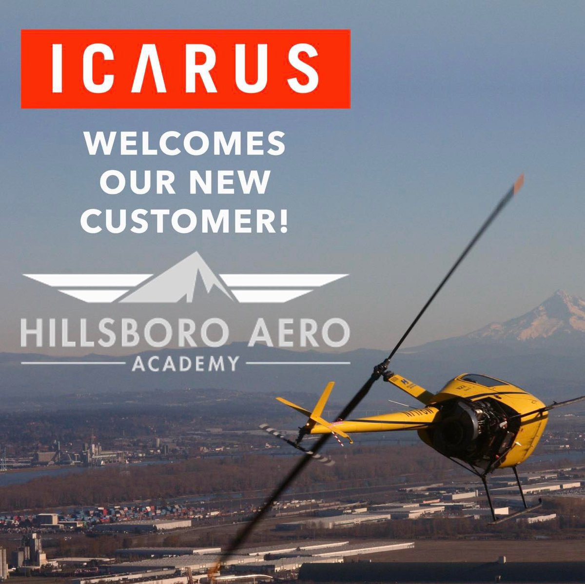 ICARUSDevices's tweet photo. Hillsboro Aero Academy has joined Team ICARUS! Bring the weather simulation power of a Level D sim into your cockpit, where actual proprioceptive and vestibular inputs combine to accelerate pilot proficiency.

nick@icarusdevices.com

https://t.co/6EDPgpOQ8R https://t.co/5nTYs8ZVWk