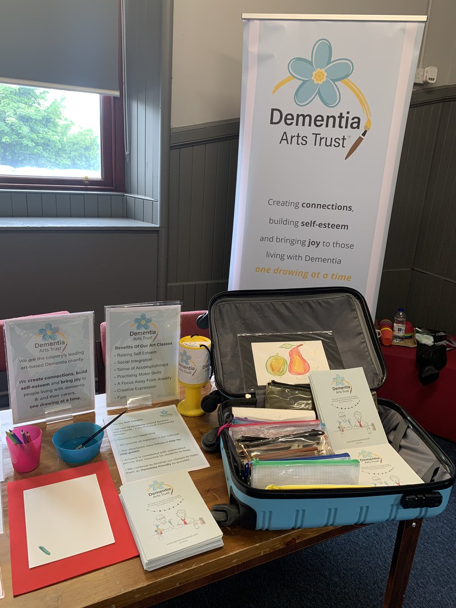 Delighted to have been invited to another Dementia/Delerium event at Centre Stage in Kilmarnock. We enjoyed making connections and reconnecting with people we’ve previously worked with.
Any opportunity to shout about our valuable free service for those living with #dementia 🩵
