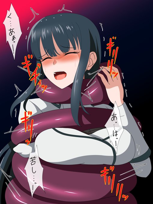 平日落書き絞め絵リク枠
治癒魔法の間違った使い方より犬上鈴音

触手魔法を操る敵と遭遇し、経験の差により敗北して拘束されてしまう……そのまま全身を締め上げていき、ゆっくりじっくりと嬲るように苦しめられていく……

#首絞め 