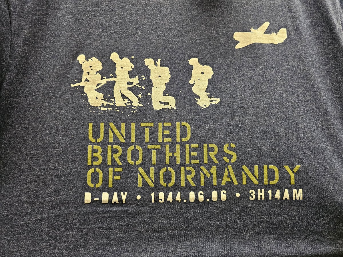 WW2TV's tweet image. Maybe I'm missing something obvious, but what is the significance of 3.14am on DDay?

Also. What exactly does United Brothers of Normandy mean?