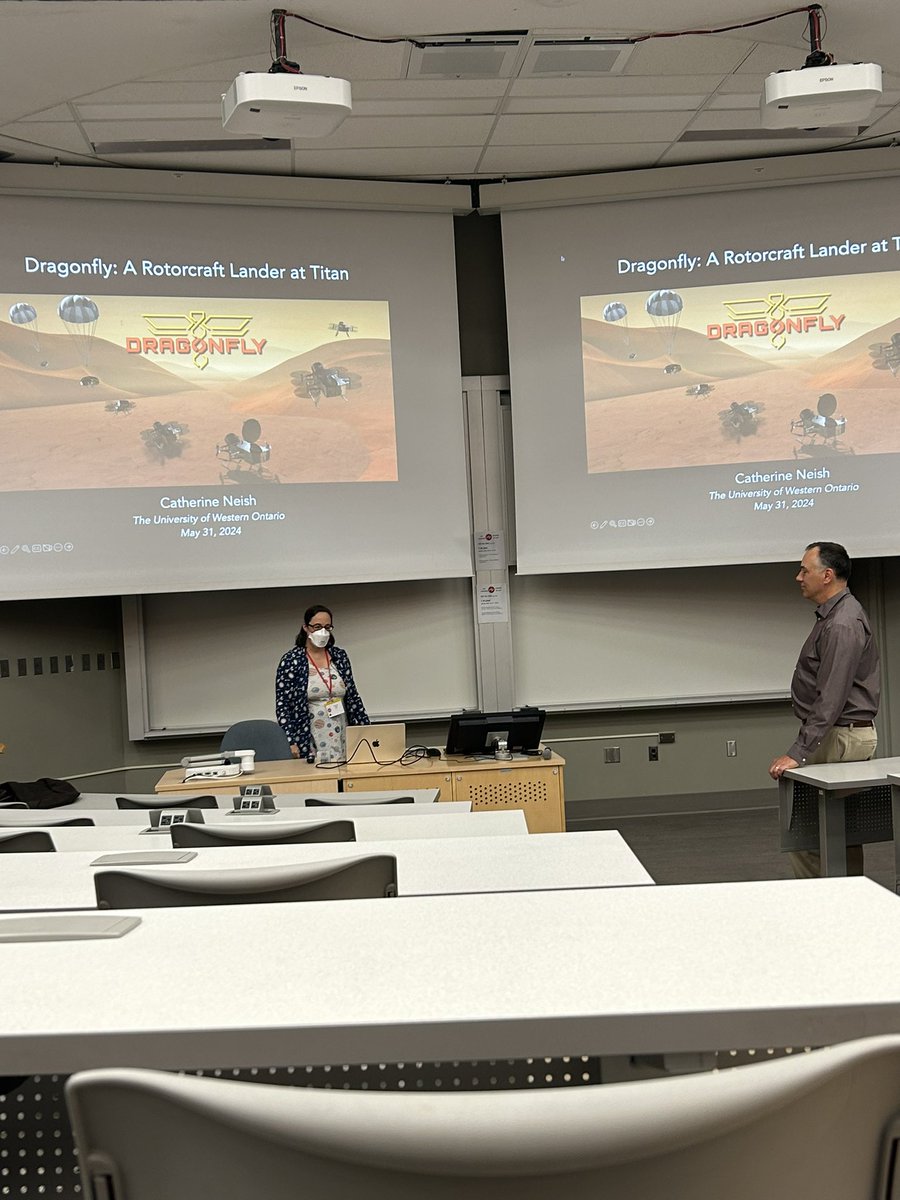 Mr. Madamba (@mrmadamba) on Twitter photo PD at <a href="/WesternU/">Western University</a> for the Canadian Association of Physicists conference. First up, learning about Dragonfly a rotorcraft lander at the moon Titan. PD at <a href="/WesternU/">Western University</a> for the Canadian Association of Physicists conference. First up, learning about Dragonfly a rotorcraft lander at the moon Titan.