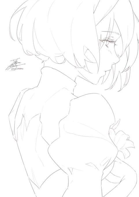 線画 