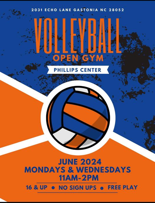 📅 Volleyball at Phillips Center! 📆 Mondays & Wednesdays | ⏰ 11 AM - 2 PM 👫 Ages 16+ | All Skill Levels Don't miss out on this free opportunity to play some volleyball, meet new people, and stay active this summer. Tag your volleyball buddies and let's make it a blast! 🏐🎉